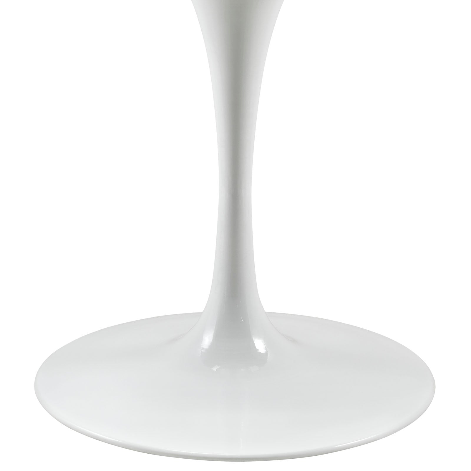 Modway Lippa 40" Round Wood Top Dining Table in White - EEI-1117 | Dining Tables | Modishstore - 4