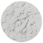 Modway Lippa 28" Round Artificial Marble Dining Table - EEI-1128 | Dining Tables | Modishstore - 3