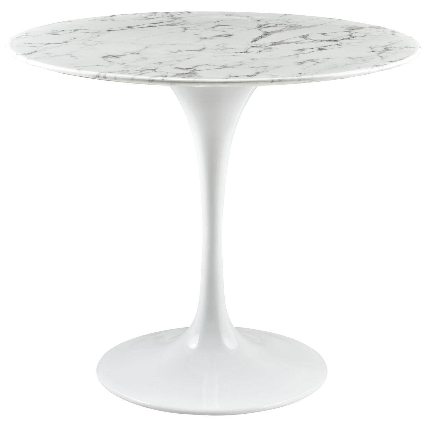 Modway Lippa 36" Round Artificial Marble Dining Table - EEI-1129 | Dining Tables | Modishstore - 2