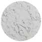 Modway Lippa 36" Round Artificial Marble Dining Table - EEI-1129 | Dining Tables | Modishstore - 3