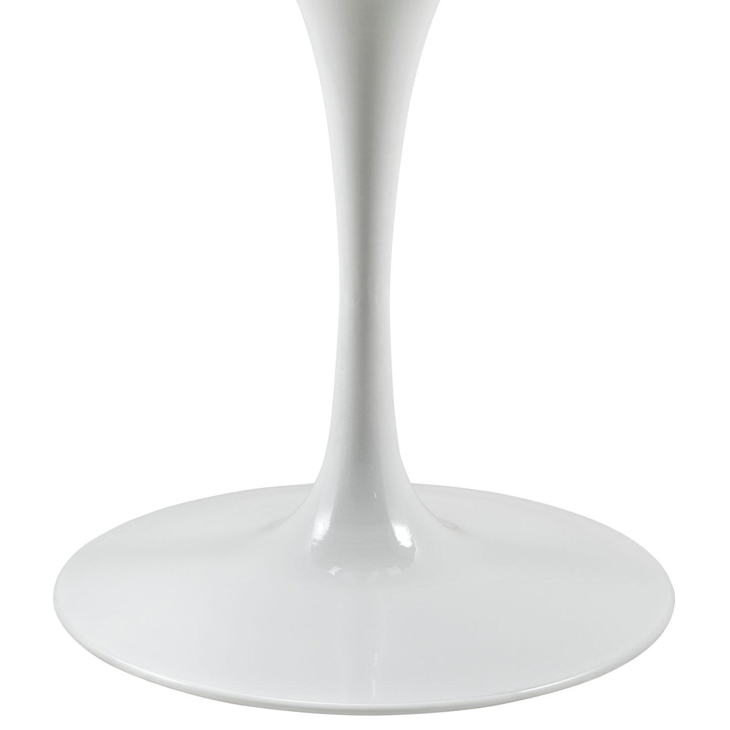 Modway Lippa 40" Round Artificial Marble Dining Table in White | Dining Tables | Modishstore-3