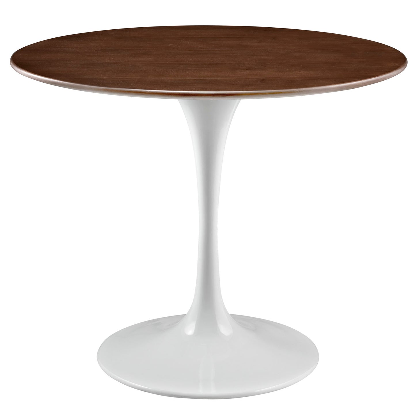 Modway Lippa 36" Round Walnut Dining Table - Walnut - EEI-1136 | Dining Tables | Modishstore - 5