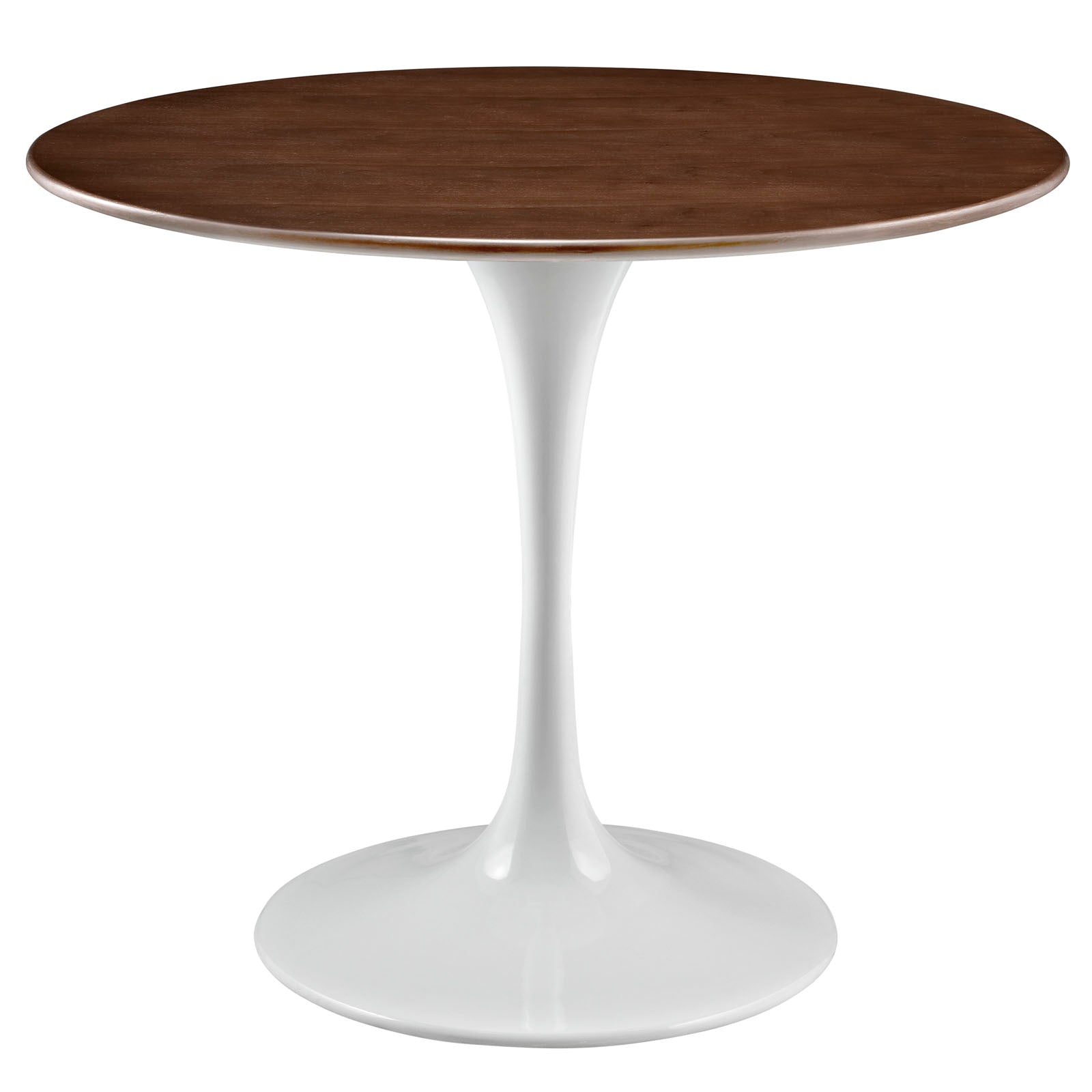 Modway Lippa 36" Round Walnut Dining Table - Walnut - EEI-1136 | Dining Tables | Modishstore - 5
