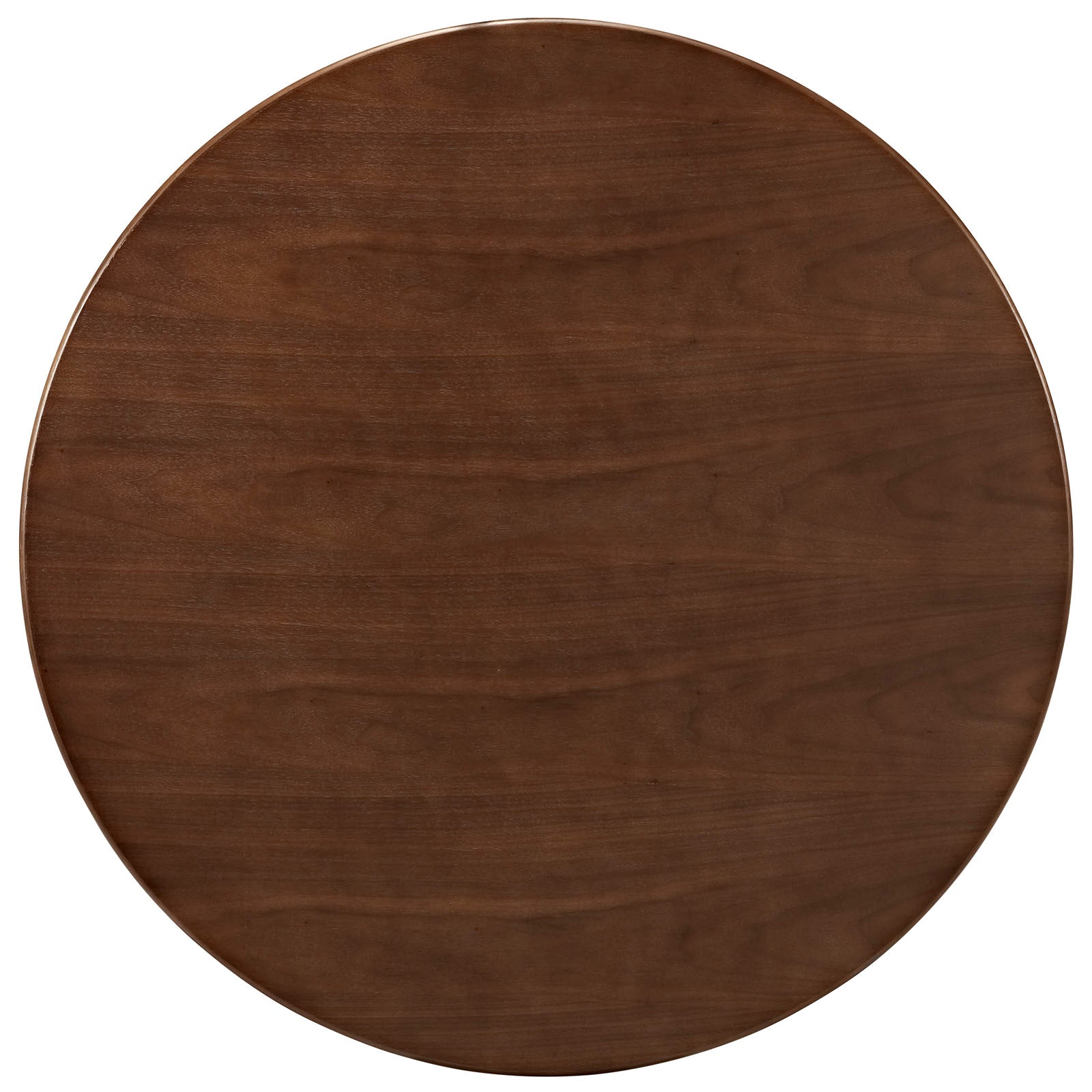 Modway Lippa 36" Round Walnut Dining Table - Walnut | Dining Tables | Modishstore-2