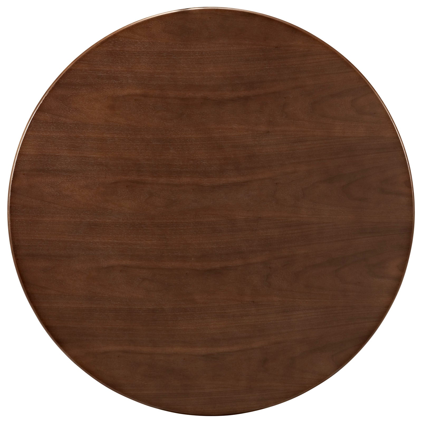 Modway Lippa 36" Round Walnut Dining Table - Walnut - EEI-1136 | Dining Tables | Modishstore - 3