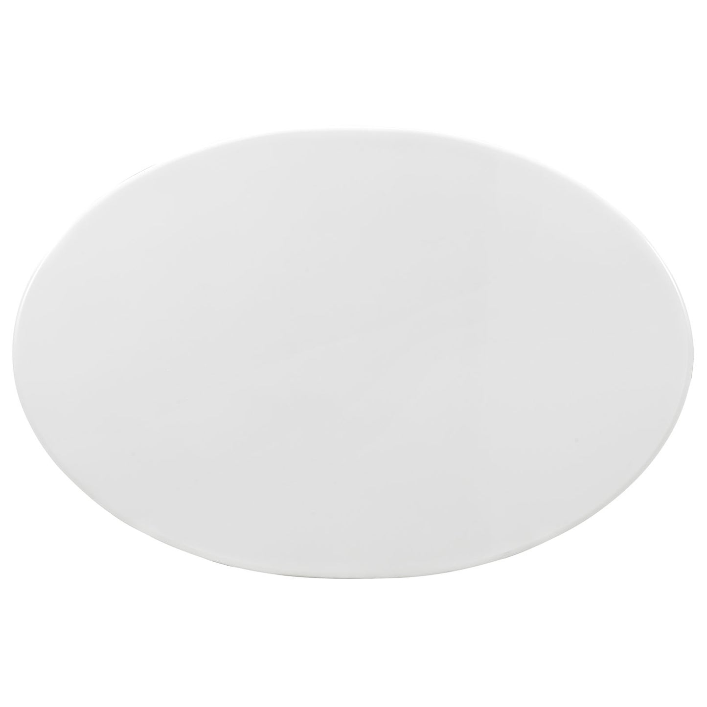 Modway Lippa 42" Oval Wood Top Coffee Table in White - EEI-1139 | Coffee Tables | Modishstore - 4