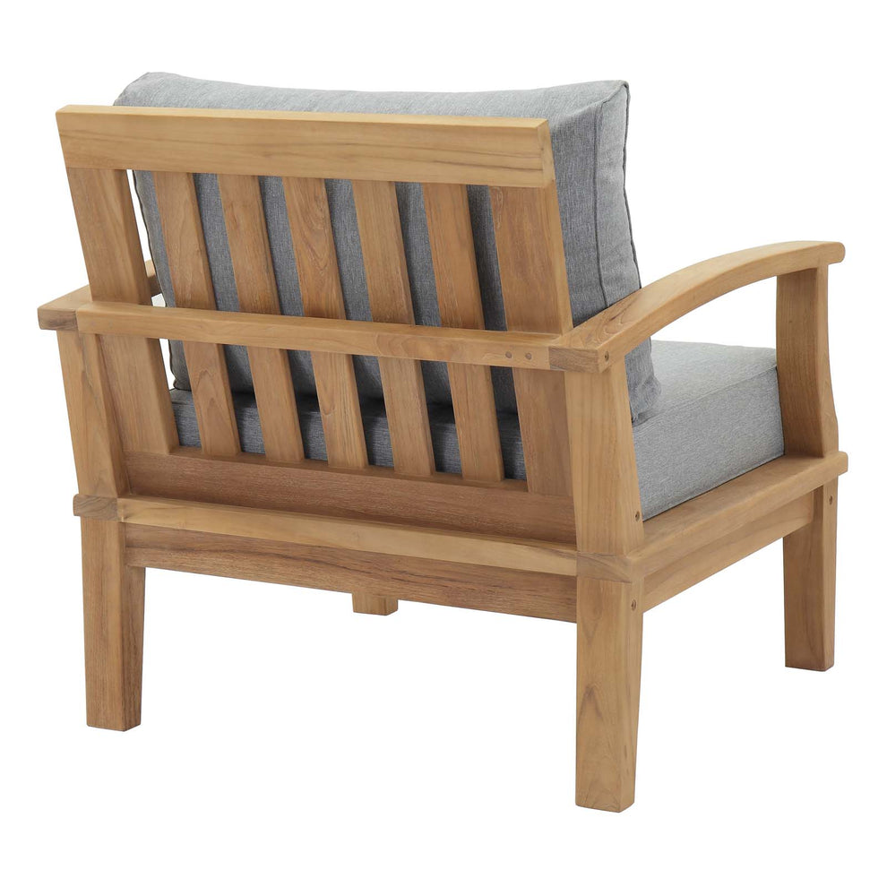 Marina Outdoor Patio Teak Armchair By Modway - EEI-1143 | Outdoor Chairs | Modishstore - 4