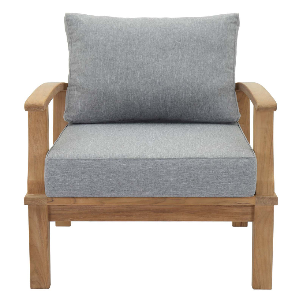 Marina Outdoor Patio Teak Armchair By Modway - EEI-1143 | Outdoor Chairs | Modishstore - 5