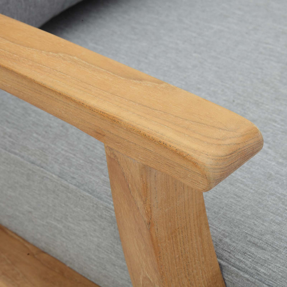 Marina Outdoor Patio Teak Armchair By Modway - EEI-1143 | Outdoor Chairs | Modishstore - 6