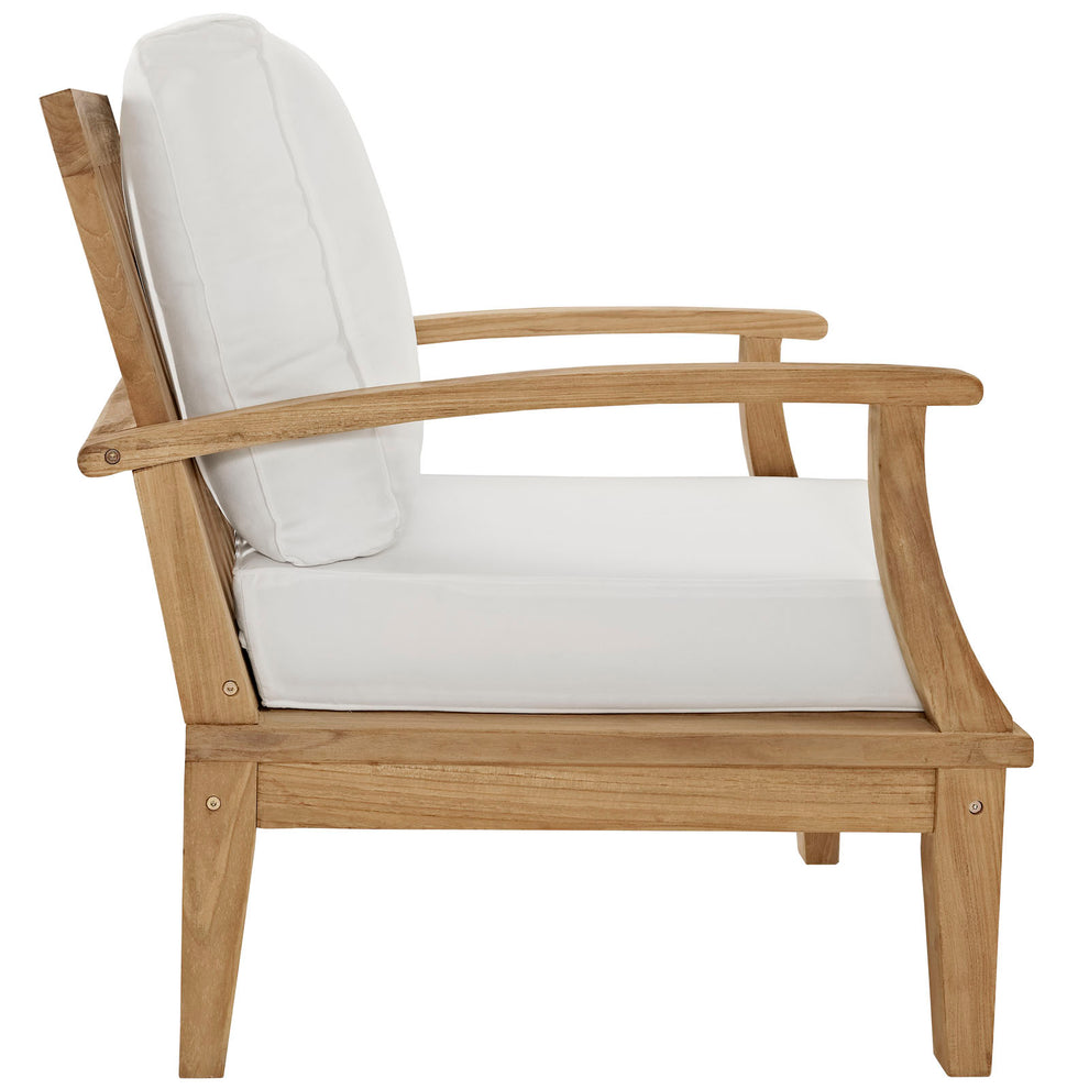 Marina Outdoor Patio Teak Armchair By Modway - EEI-1143 | Outdoor Chairs | Modishstore - 10