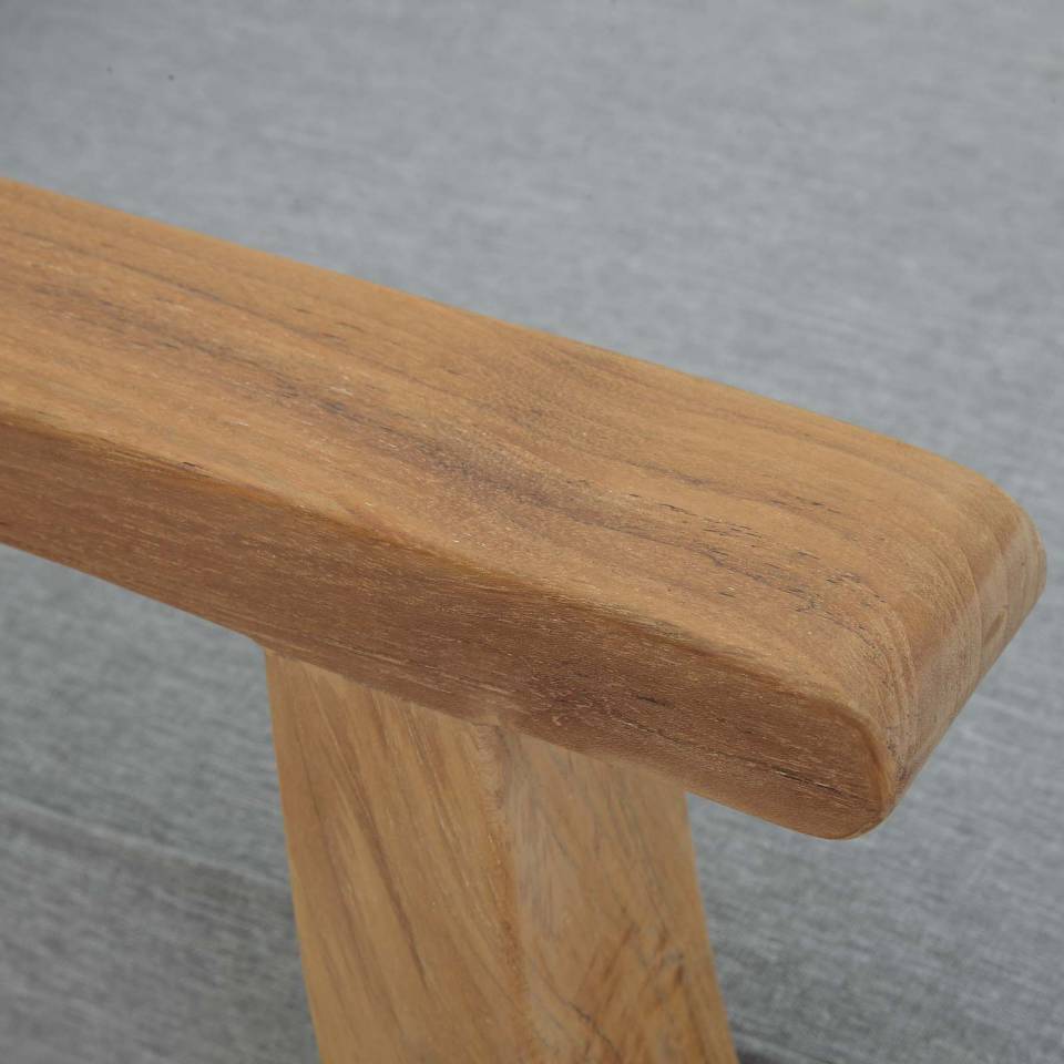 Modway Marina Outdoor Patio Teak Left-Facing Sofa - EEI-1148 | Outdoor Chairs | Modishstore - 9