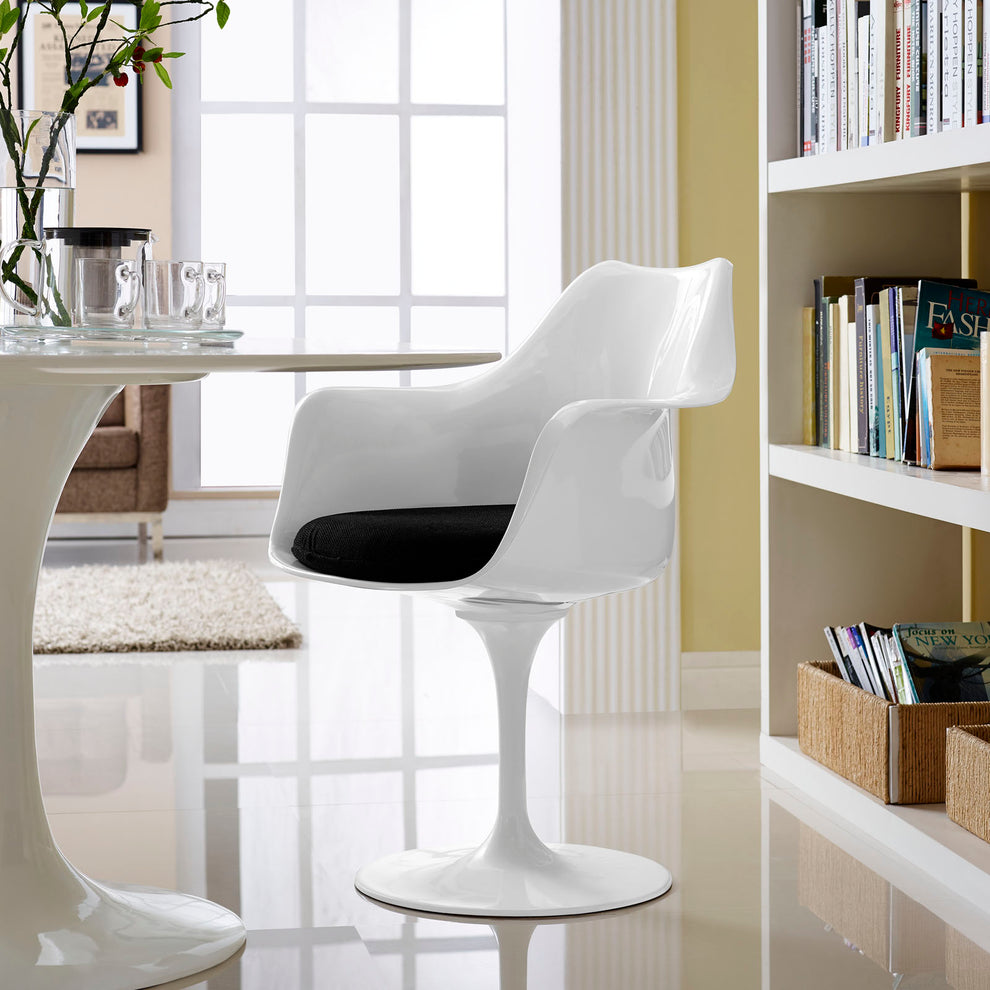 Lippa Dining Fabric Armchair By Modway - EEI-116 | Dining Chairs | Modishstore - 1