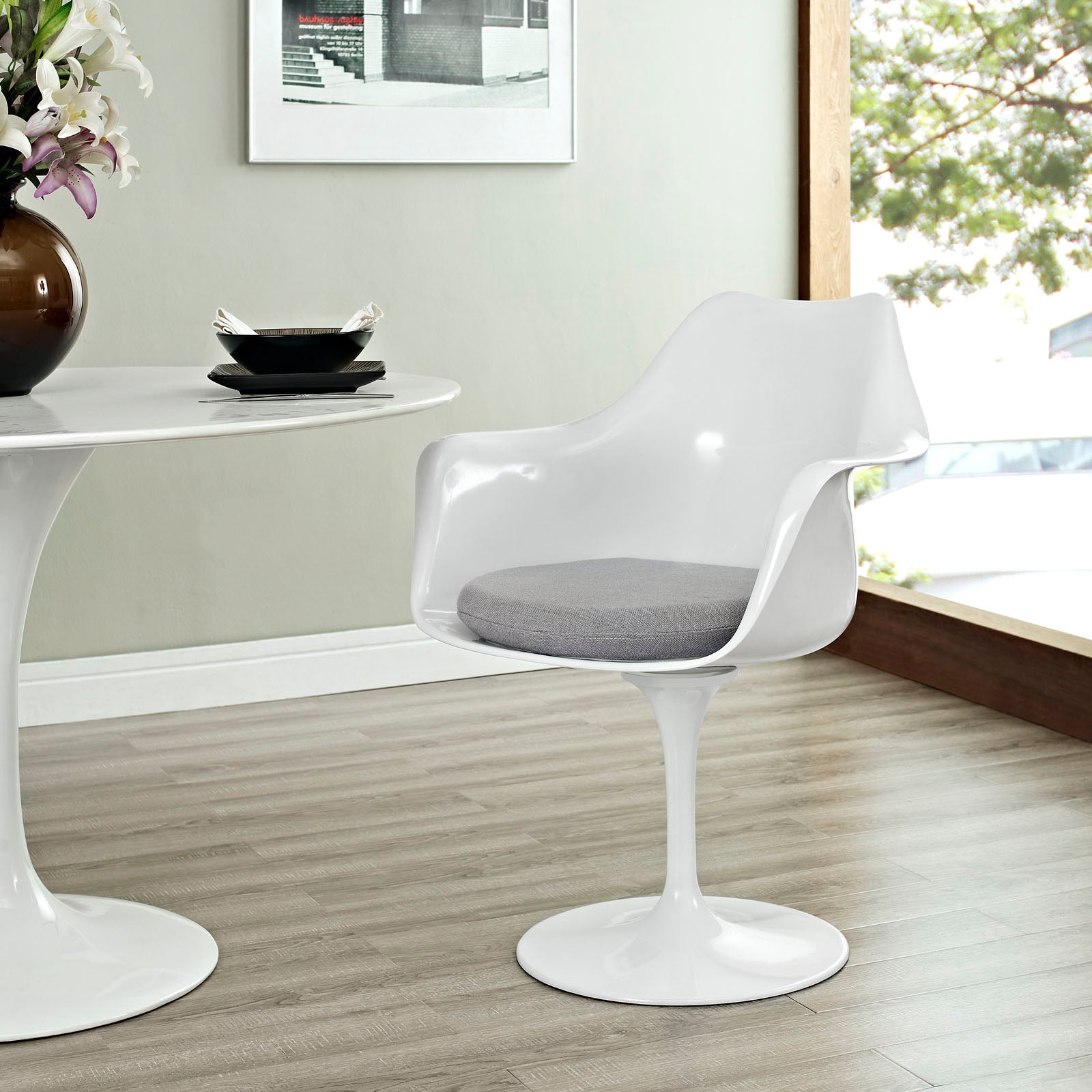 Lippa Dining Fabric Armchair By Modway - EEI-116 | Dining Chairs | Modishstore - 12