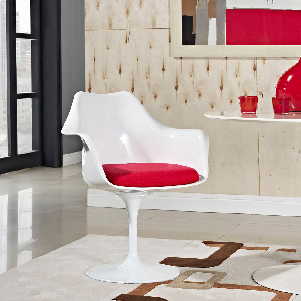 Lippa Dining Fabric Armchair By Modway - EEI-116 | Dining Chairs | Modishstore - 16