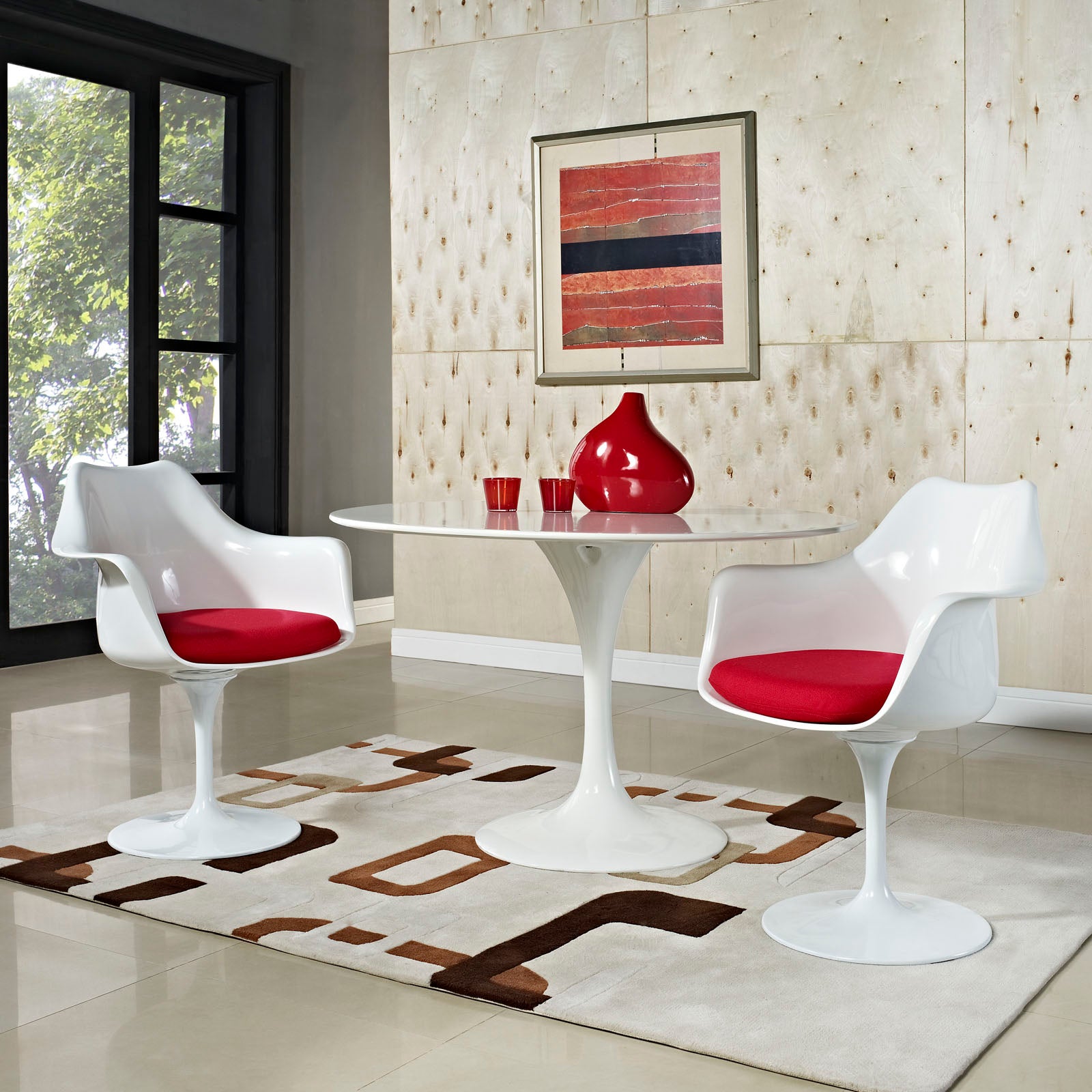 Lippa Dining Fabric Armchair By Modway - EEI-116 | Dining Chairs | Modishstore - 17