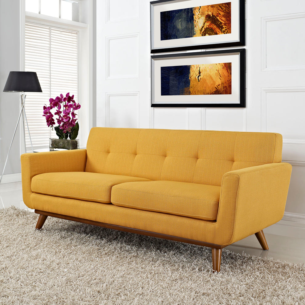 Modway Engage Upholstered Loveseat - EEI-1179 | Loveseats | Modishstore - 1