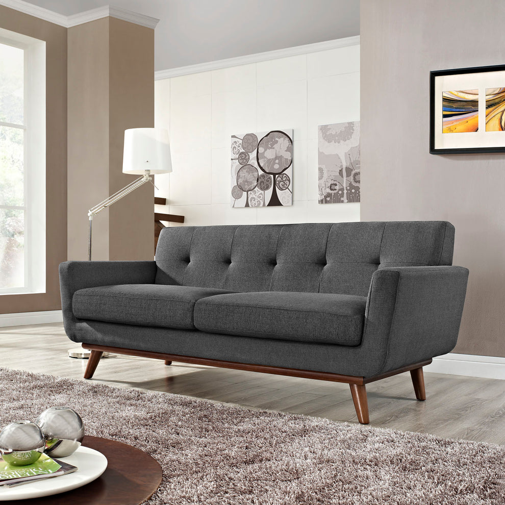 Modway Engage Upholstered Loveseat - EEI-1179 | Loveseats | Modishstore - 12