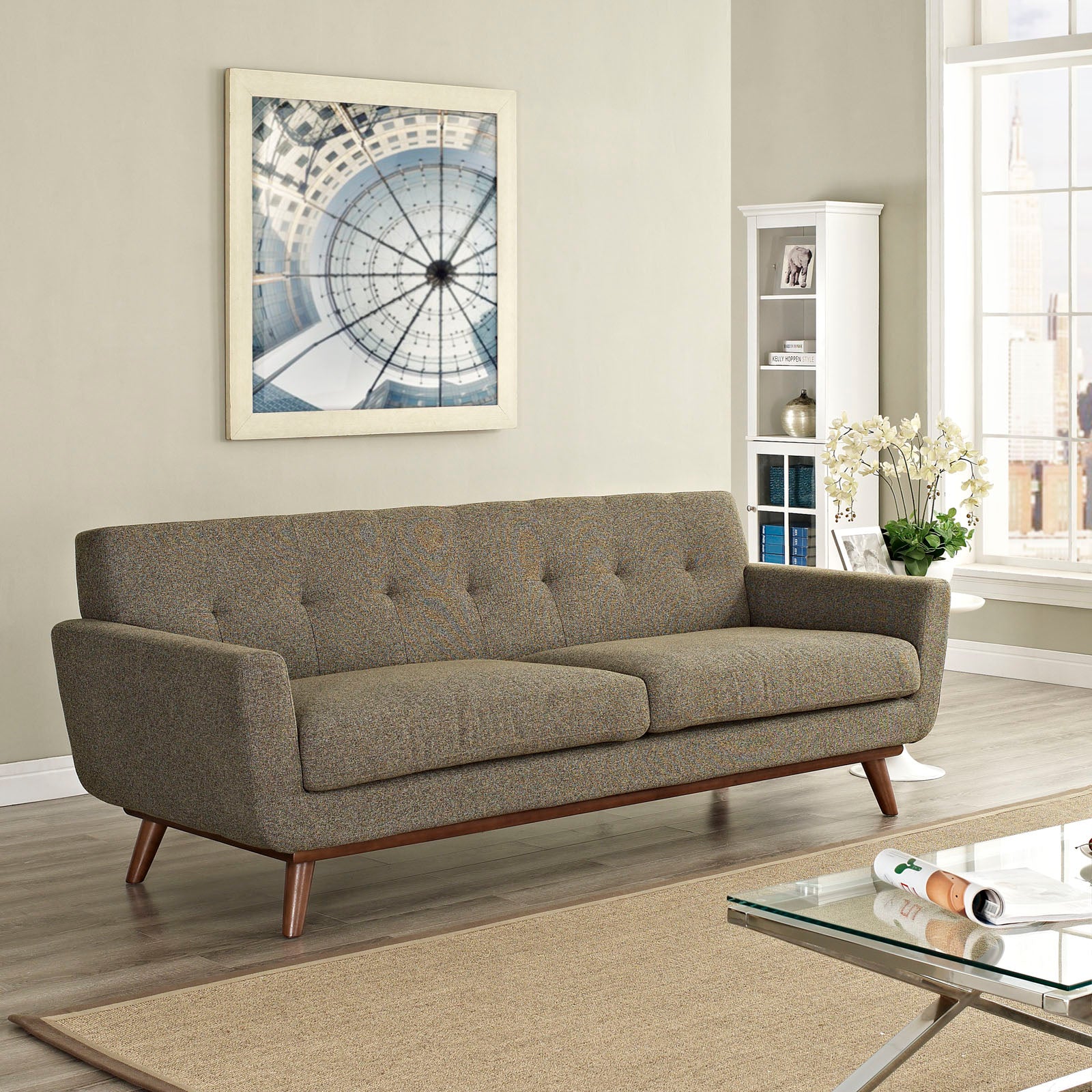 Modway Engage Upholstered Sofa | Sofas | Modishstore-29