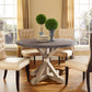 Stitch Round Wood Top Dining Table By Modway - EEI-1207 | Dining Tables | Modishstore