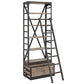 Modway Velocity Wood Bookshelf - Brown - EEI-1211 | Bookcases | Modishstore - 4