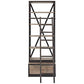 Modway Velocity Wood Bookshelf - Brown - EEI-1211 | Bookcases | Modishstore - 3