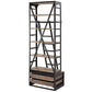 Modway Velocity Wood Bookshelf - Brown - EEI-1211 | Bookcases | Modishstore - 2