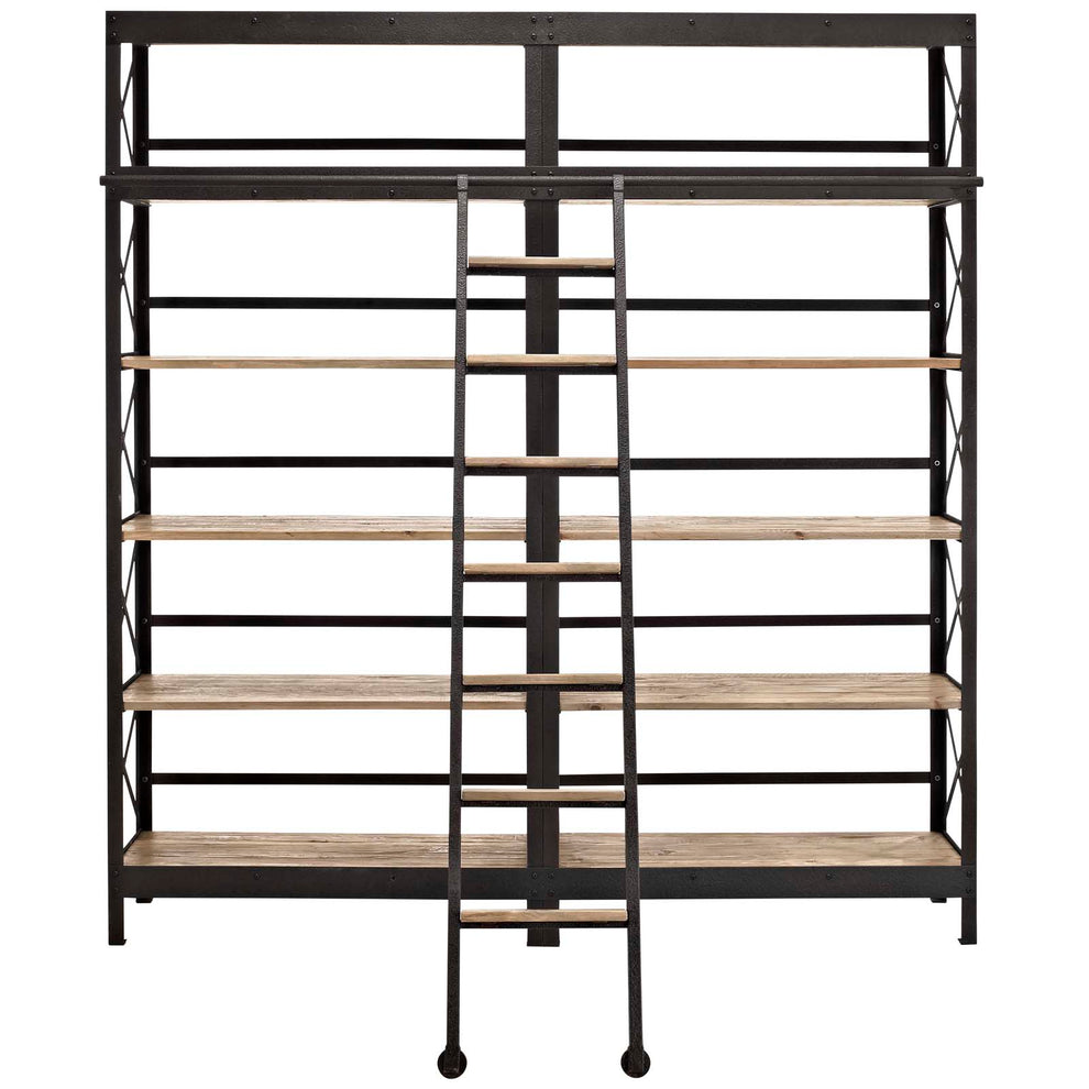 Modway Headway Wood Bookshelf - Brown - EEI-1215 | Bookcases | Modishstore - 3