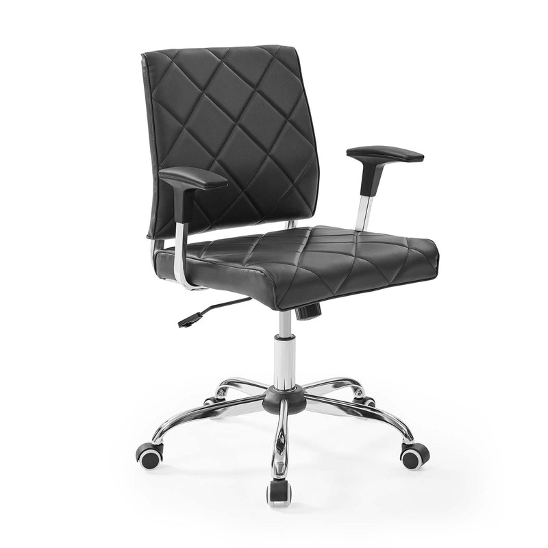 Modway Lattice Vinyl Office Chair - EEI-1247 | Office Chairs | Modishstore - 2