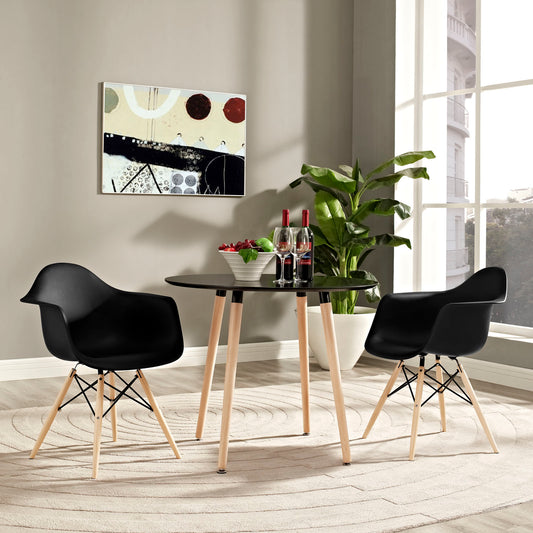 Pyramid Dining Armchair Set of 2 By Modway - EEI-1256 | Dining Chairs | Modishstore - 1