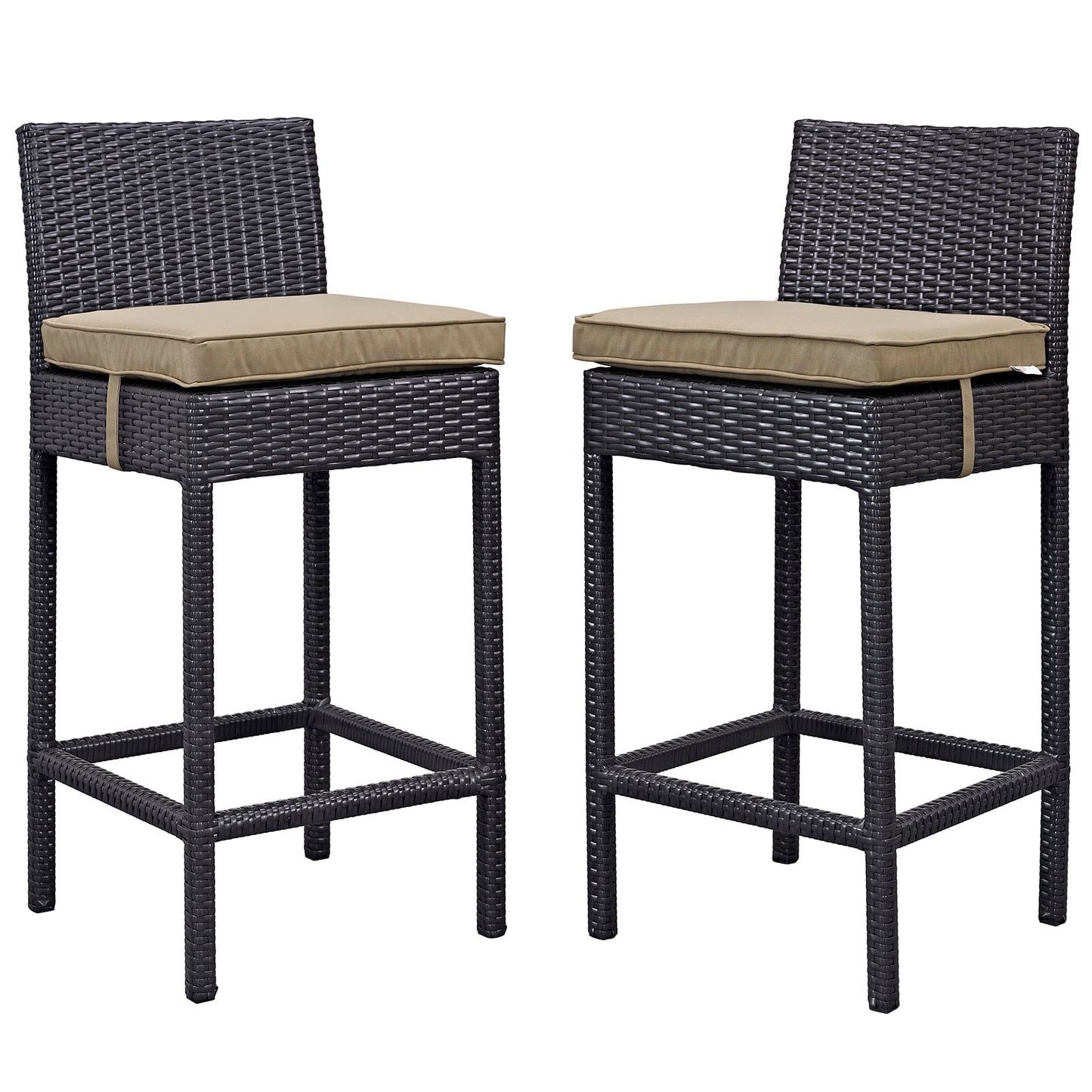 Modway Lift Bar Stool Outdoor Patio - Set of 2 | Outdoor Stools & Benches | Modishstore-21