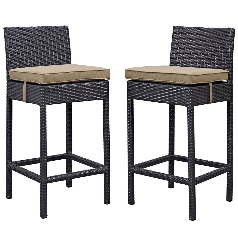 Modway Lift Bar Stool Outdoor Patio - Set of 2 - EEI-1281 | Bar Stools | Modishstore - 5