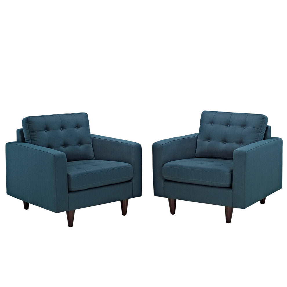 Modway Empress Armchair Upholstered - Set of 2 - EEI-1283 | Armchairs | Modishstore - 21