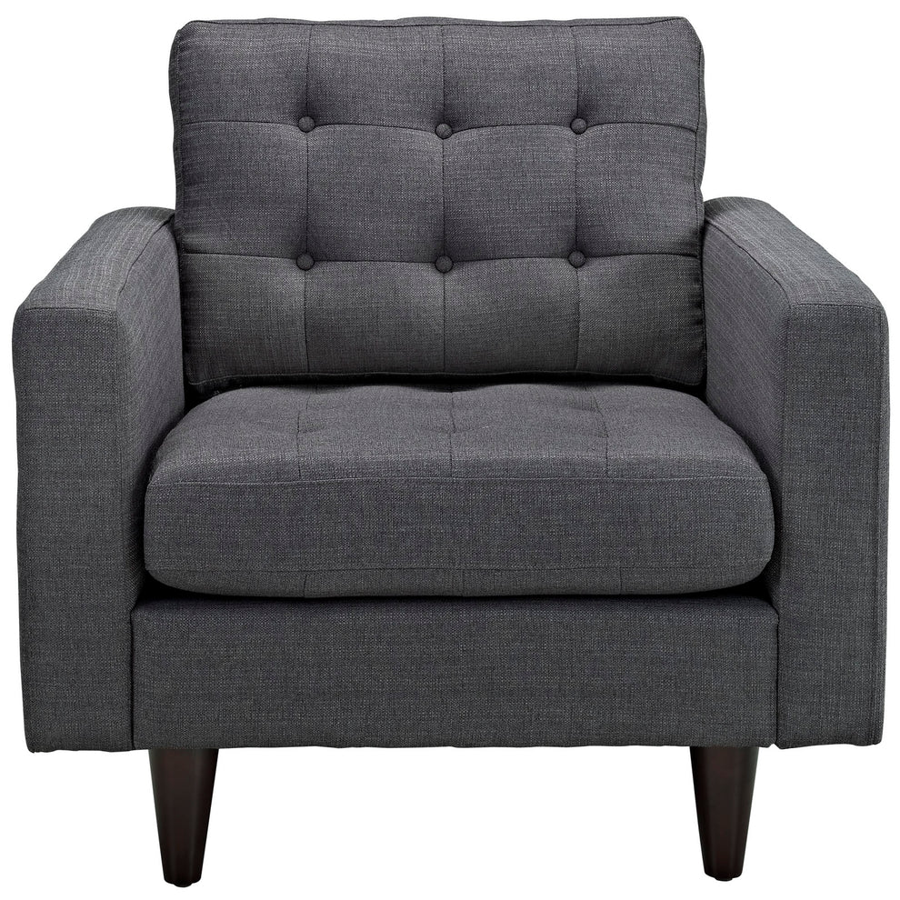Modway Empress Armchair Upholstered - Set of 2 - EEI-1283 | Armchairs | Modishstore - 11