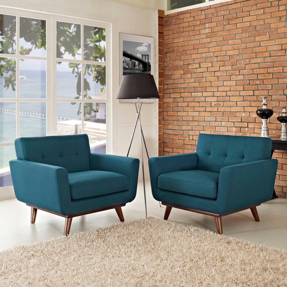 Modway Engage Armchair Wood - Set of 2 - EEI-1284 | Armchairs | Modishstore - 18