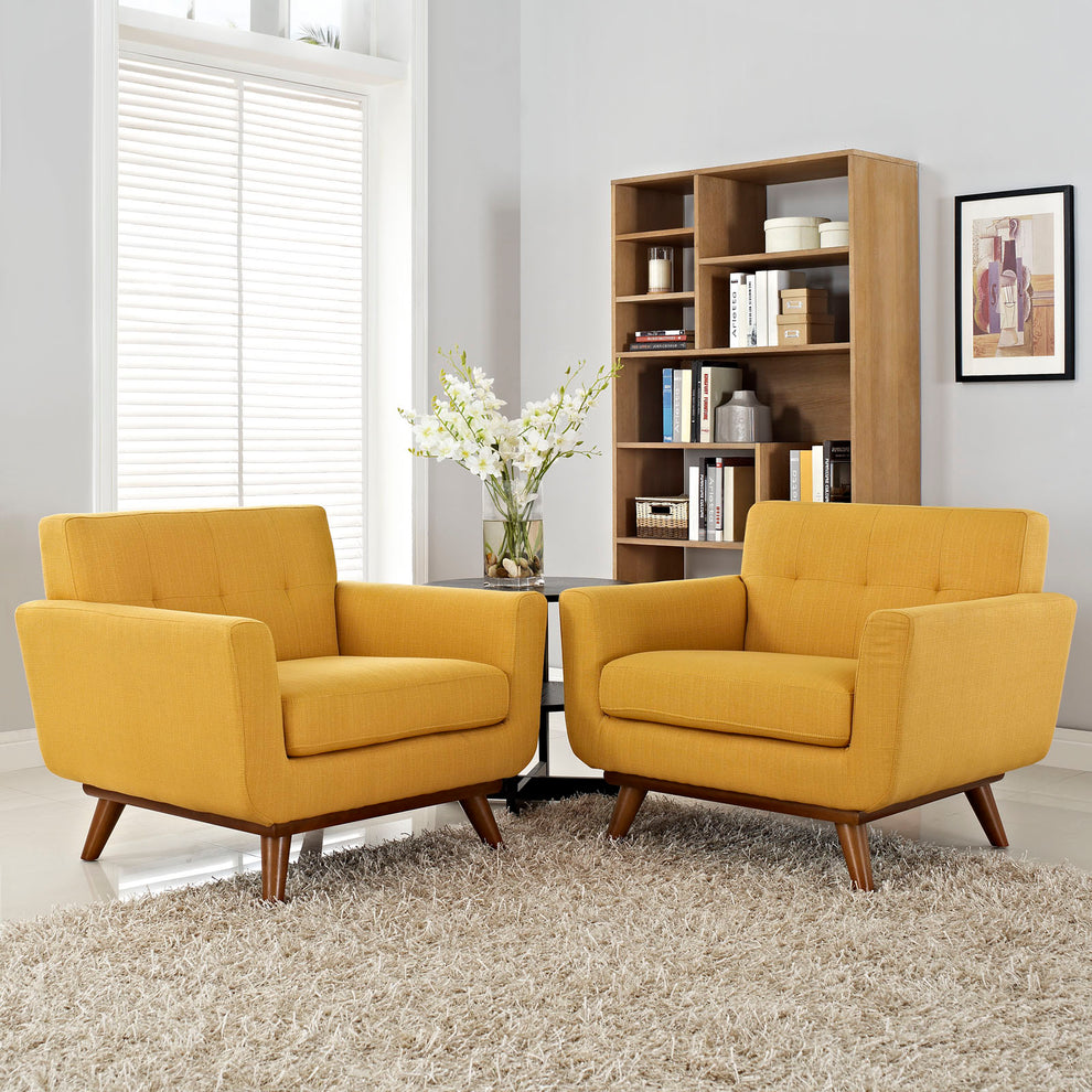 Modway Engage Armchair Wood - Set of 2 - EEI-1284 | Armchairs | Modishstore - 14