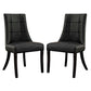 Modway Noblesse Vinyl Dining Chair - Set of 2 | Dining Chairs | Modishstore-8