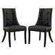 Modway Noblesse Vinyl Dining Chair - Set of 2 | Dining Chairs | Modishstore-8