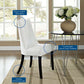 Modway Noblesse Vinyl Dining Chair - Set of 2 | Dining Chairs | Modishstore-3