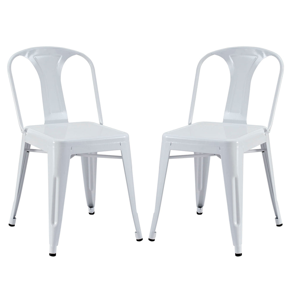 Reception Dining Side Chair Set of 2 By Modway - EEI-1301 | Dining Chairs | Modishstore - 2