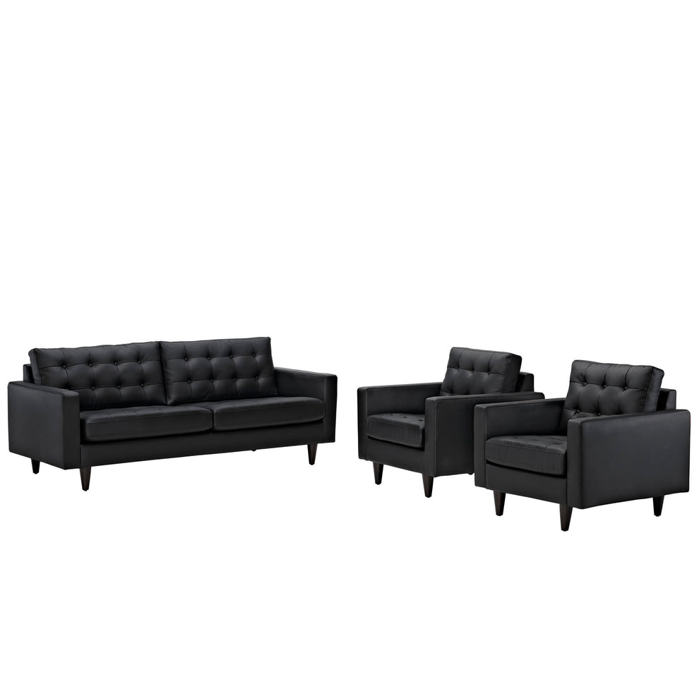 Modway Empress Sofa and Armchairs Set of 3 - EEI-1312 - EEI-1312 | Sofa Set | Modishstore - 2