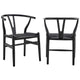 Amish Dining Armchair Set Of 2 By Modway - EEI-1319 | Dining Chairs | Modishstore - 5