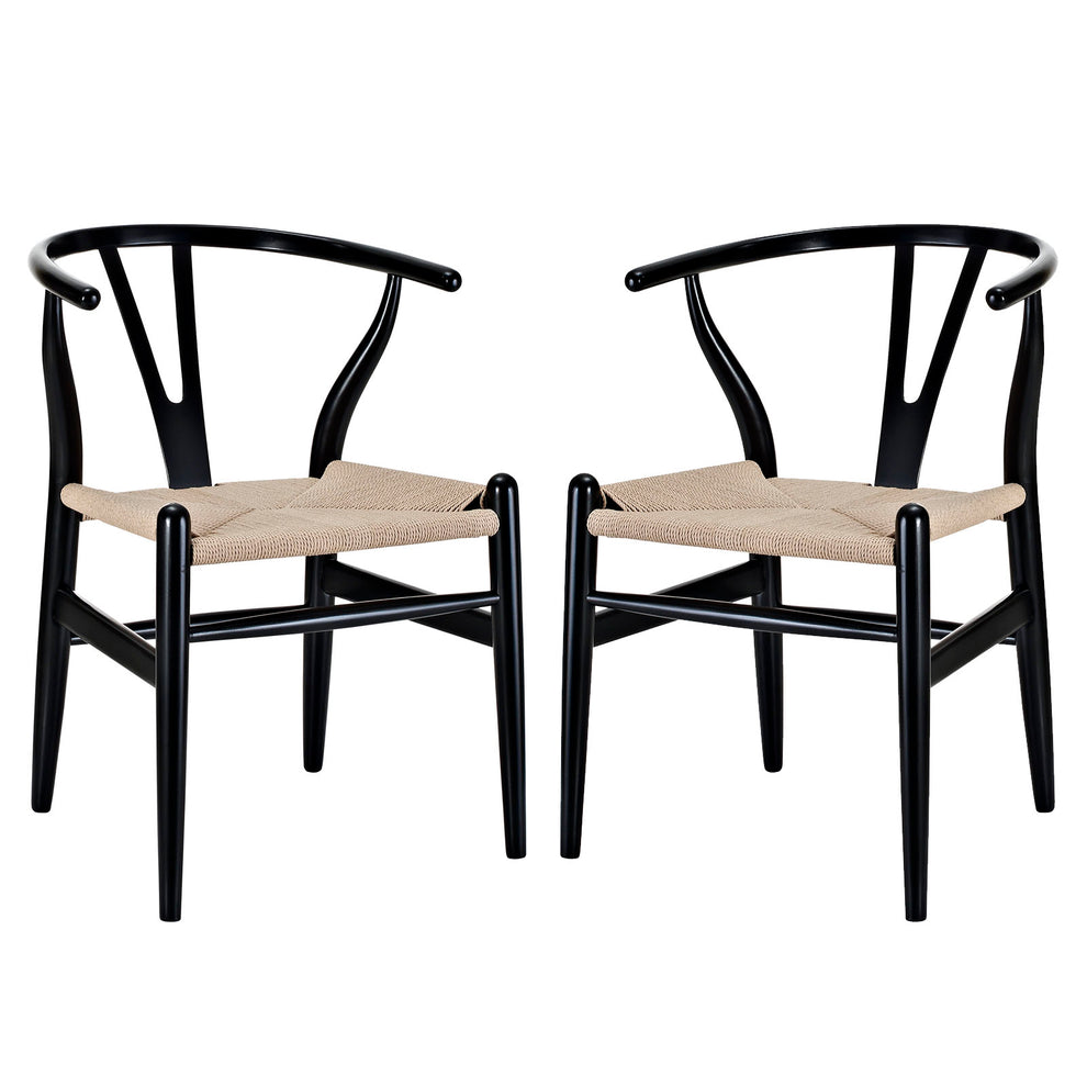 Amish Dining Armchair Set Of 2 By Modway - EEI-1319 | Dining Chairs | Modishstore - 2