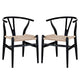 Amish Dining Armchair Set Of 2 By Modway - EEI-1319 | Dining Chairs | Modishstore - 2