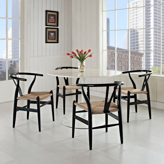 Amish Dining Armchair Set Of 4 By Modway - EEI-1320 | Dining Chairs | Modishstore