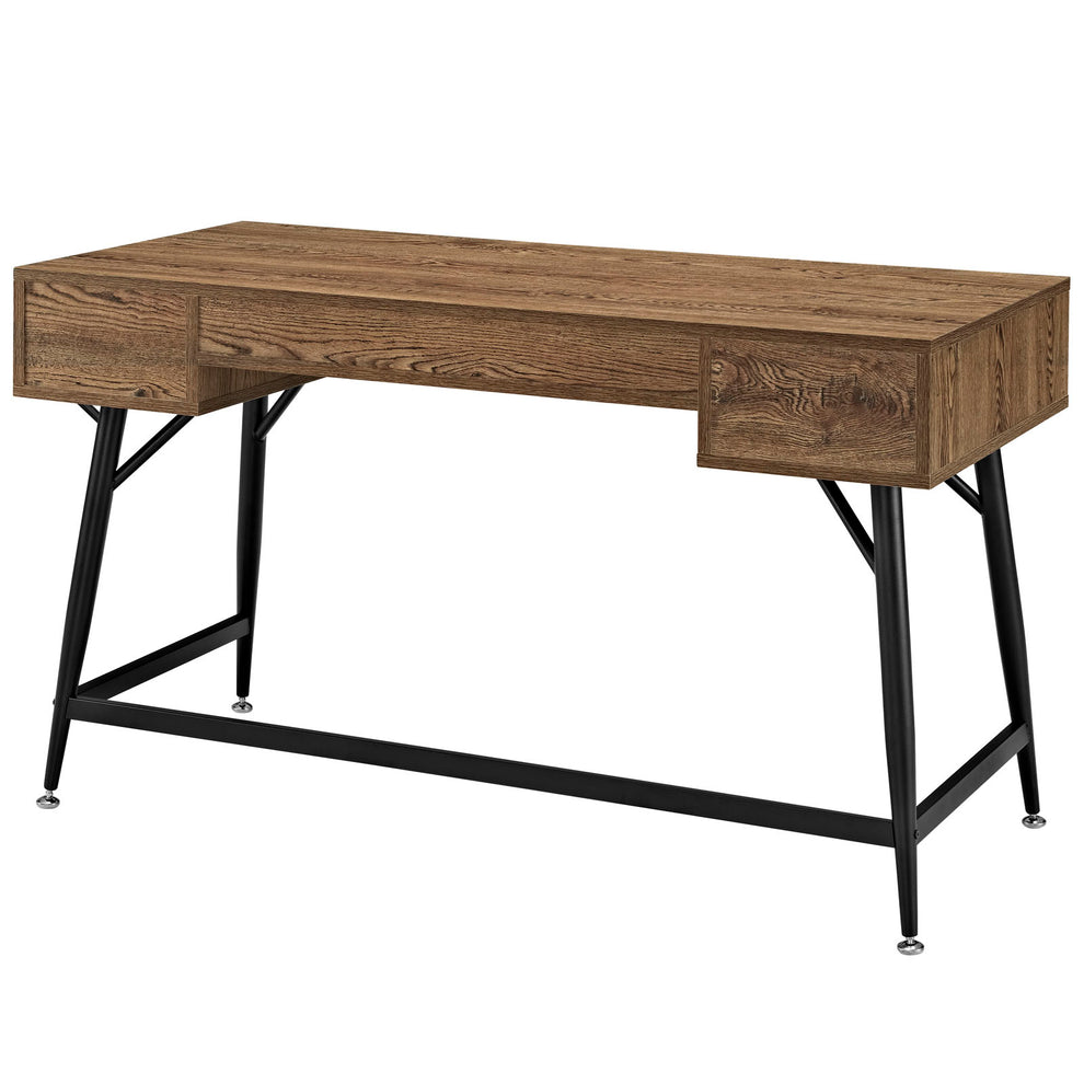 Modway Surplus Office Desk - Walnut - EEI-1328 | Desks | Modishstore - 3
