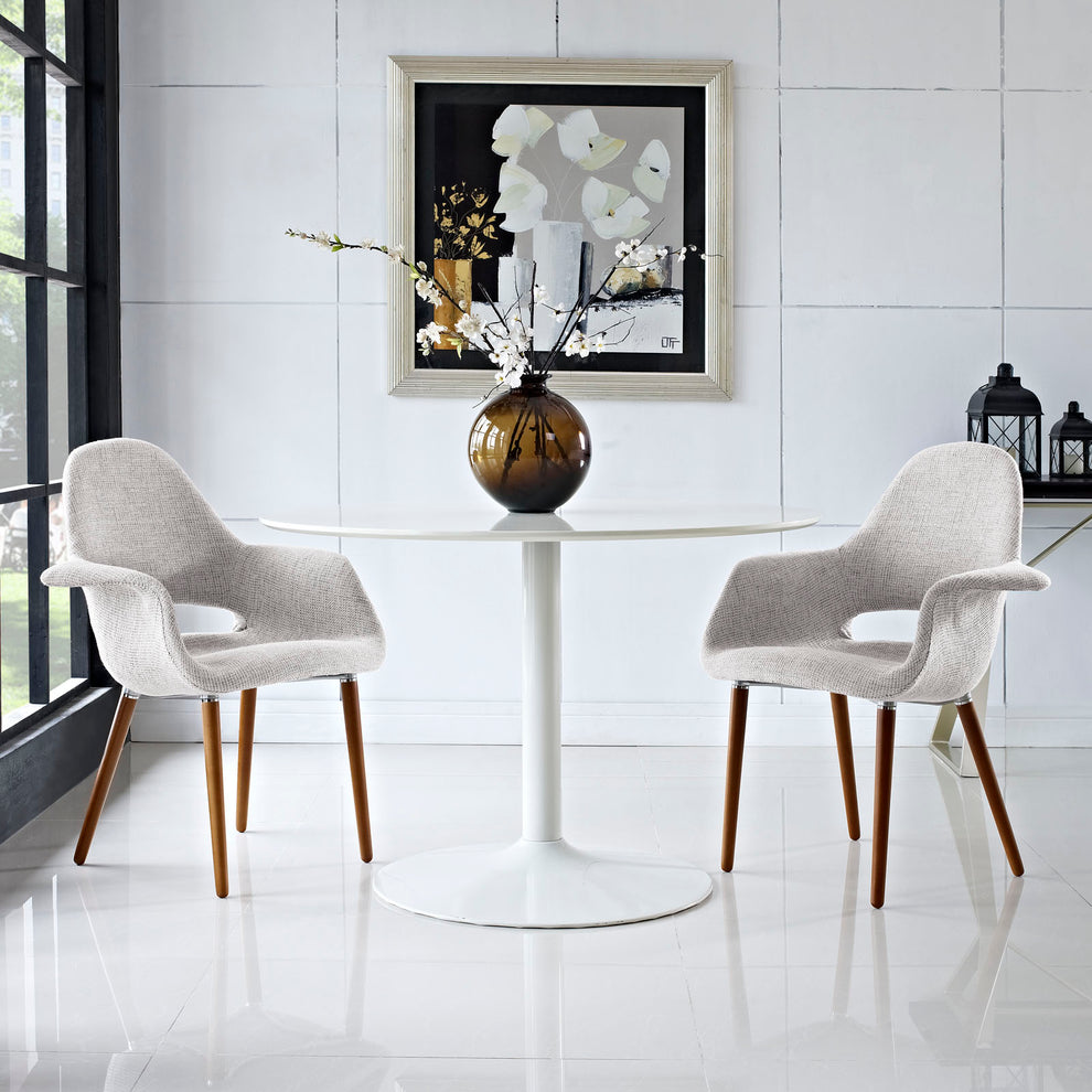 Modway Taupe Dining Armchair - Set of 2 - EEI-1329 | Dining Chairs | Modishstore - 1