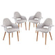 Modway Taupe Dining Armchair - Set of 4 | Dining Chairs | Modishstore-6
