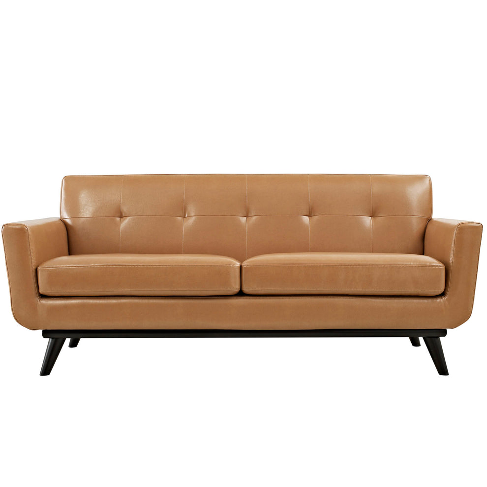 Engage Bonded Leather Loveseat By Modway - EEI-1337 | Loveseats | Modishstore - 8