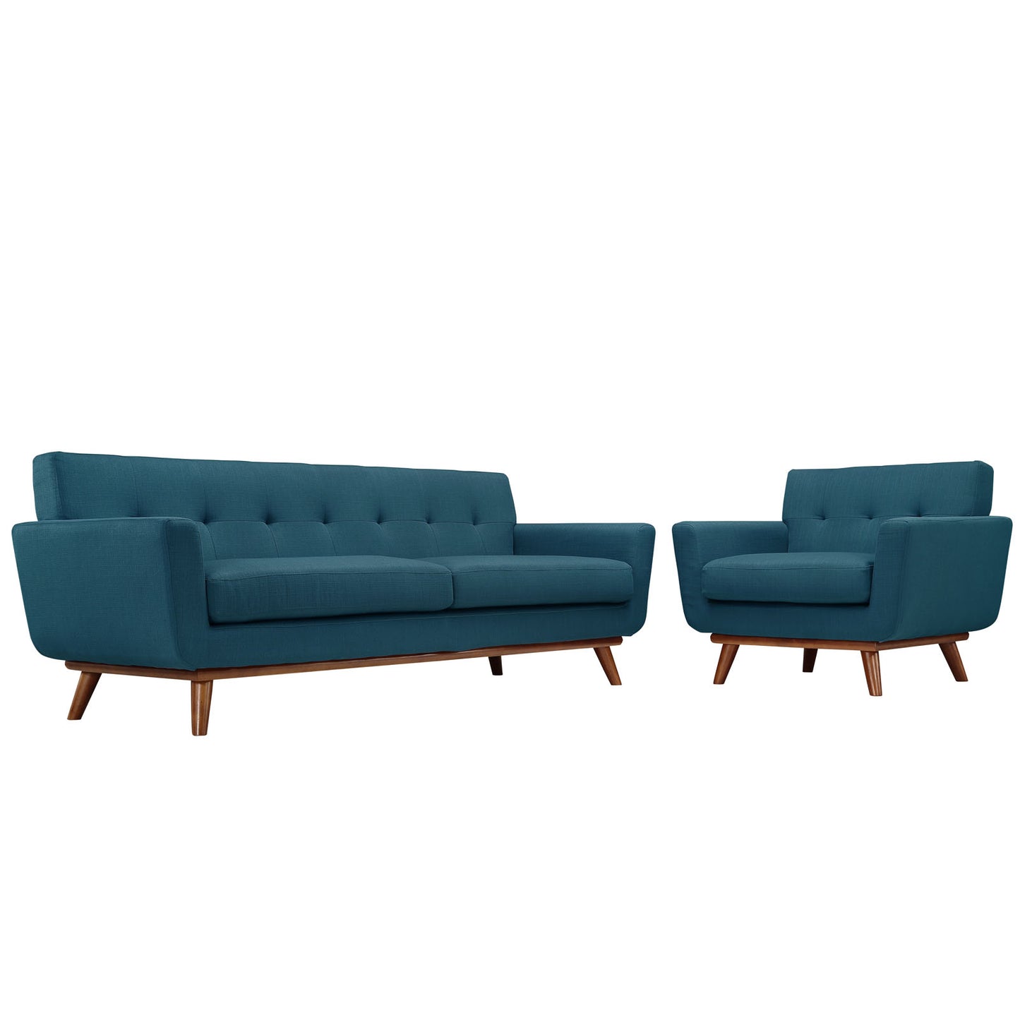Modway Engage Armchair and Sofa - Set of 2 | Sofas | Modishstore-37