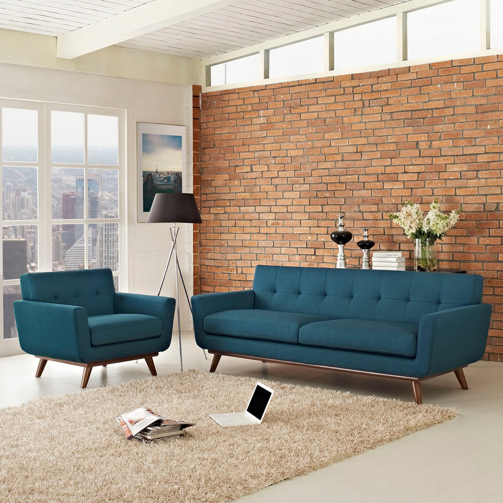Modway Engage Armchair and Sofa - Set of 2 - EEI-1344 | Sofa Set | Modishstore - 28